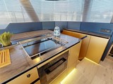 Sunreef 60 Eco Sailing - galley hob and oven and microwave